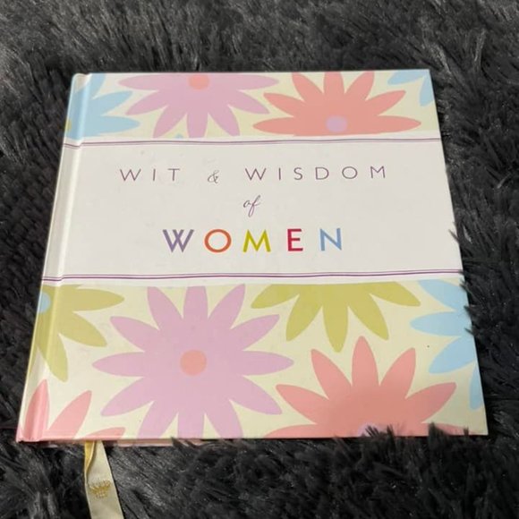 Wit & Wisdom of Women Hardcover Book - Picture 1 of 9